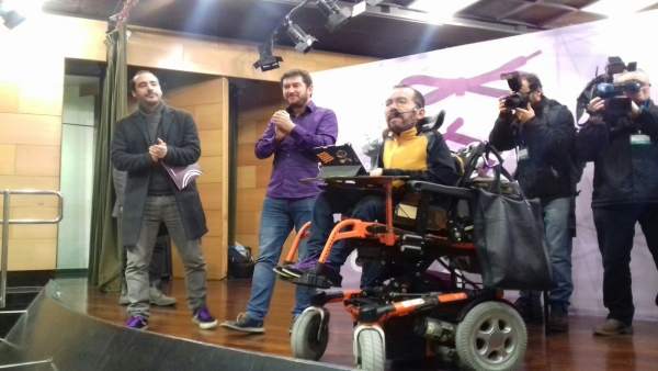 Echenique y Jarabo en la presentación de la ruta Echenique y Jarabo en la presentación de la ruta