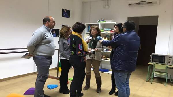 La portavoz del PP en la Diputación de Córdoba, María Jesús Botella, en Rute La portavoz del PP en la Diputación de Córdoba, María Jesús Botella, en Rute