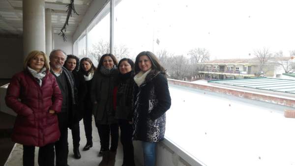 Visita de la delegada de Educación de la Junta a un colegio de Torreblascopedro Visita de la delegada de Educación de la Junta a un colegio de Torreblascopedro