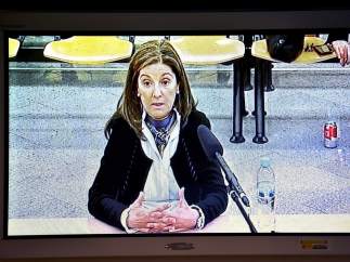 Momento de la declaración de Rosalía Iglesias