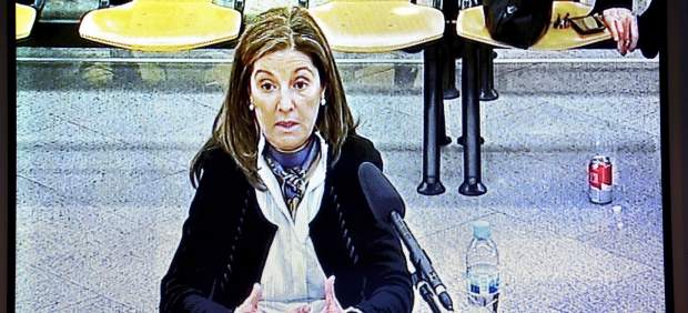 Momento de la declaración de Rosalía Iglesias