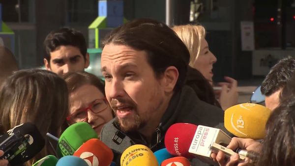 Pablo Iglesias responde a la prensa Pablo Iglesias responde a la prensa