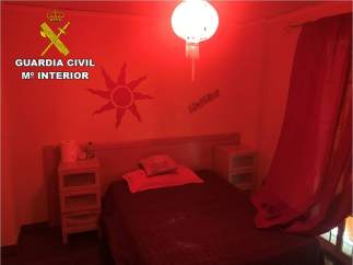 Chalet para la prostitución
