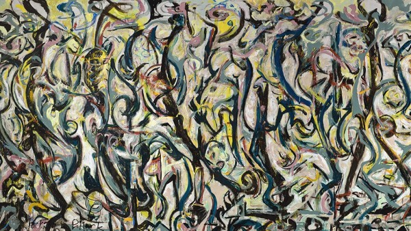 Jackson Pollock - Mural, 1943
Jackson Pollock - Mural, 1943