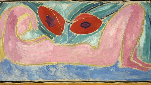 Vanessa Bell, Nude with Poppies, 1916 Vanessa Bell, Nude with Poppies, 1916