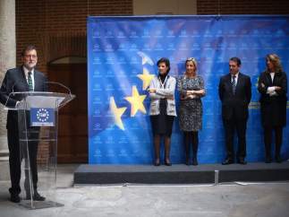 Rajoy ensalza a Rita Barberá