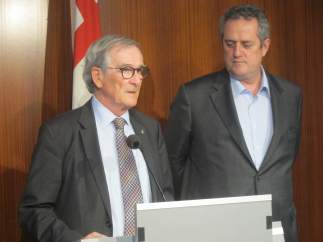 Xavier Trias y Joaquim Forn del PDeCAT