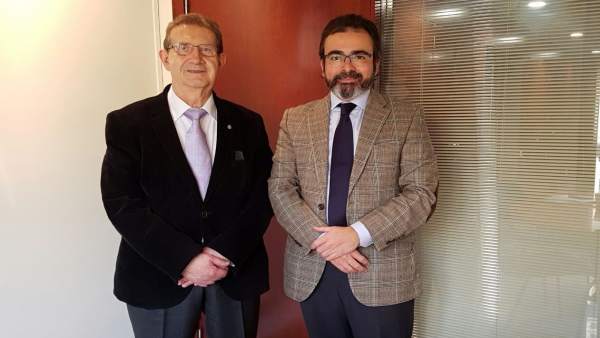 Pedro Rivera y el presidente de Ferrmed, Joan Amorós Pedro Rivera y el presidente de Ferrmed, Joan Amorós