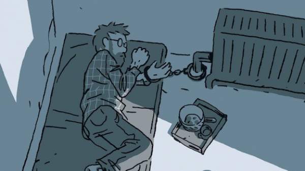 Portada del cómic 'Escapar' de Guy Delisle Portada del cómic 'Escapar' de Guy Delisle