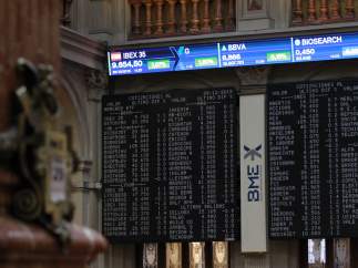 Bolsa de Madrid, Ibex 35, parqué