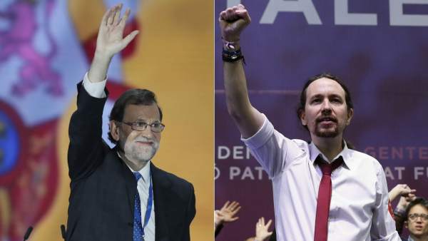Mariano Rajoy y Pablo Iglesias Mariano Rajoy y Pablo Iglesias