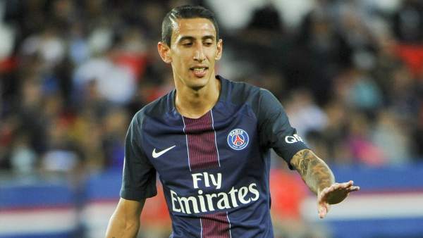 Ángel di María con el PSG Ángel di María con el PSG