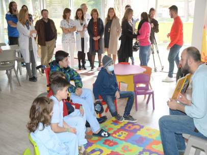 Acto con motivo del Día Internacional del Cáncer Infantil.