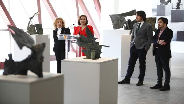 El IAACC reordena la exposición permanente sobre Pablo Serrano El IAACC reordena la exposición permanente sobre Pablo Serrano