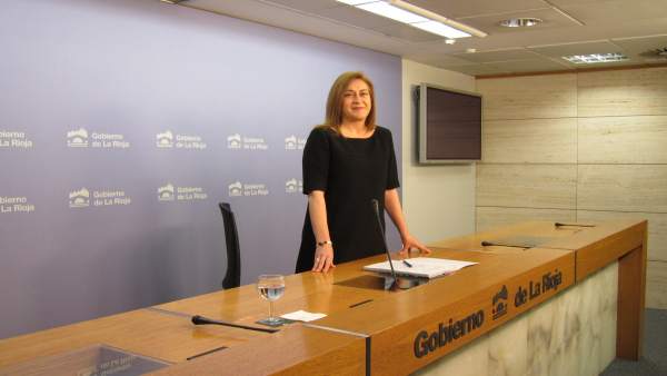 La portavoz del Gobierno riojano, Begoña Martínez Arregui, informa Consejo La portavoz del Gobierno riojano, Begoña Martínez Arregui, informa Consejo