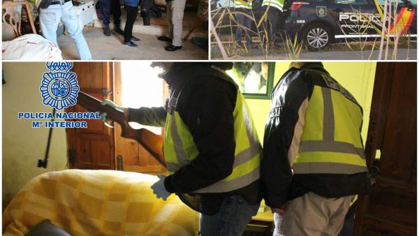 Imagen de la operación policial Imagen de la operación policial