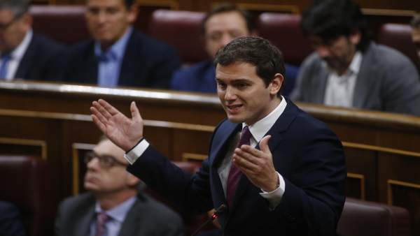 Albert Rivera en el Congreso Albert Rivera en el Congreso