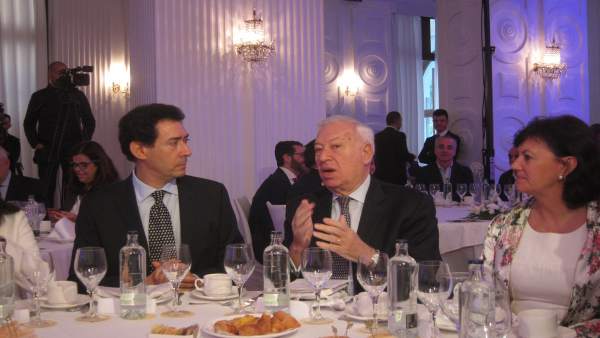 García Margallo en el coloquio García Margallo en el coloquio