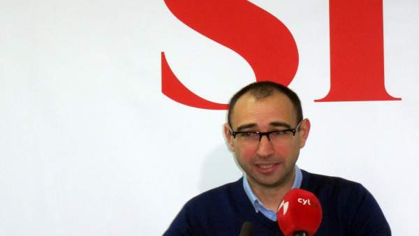 David Serrada en la sede del PSOE de Salamanca David Serrada en la sede del PSOE de Salamanca