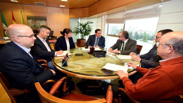 Reunión de la Diputación de Granada con Endesa para analizar los cortes de luz Reunión de la Diputación de Granada con Endesa para analizar los cortes de luz