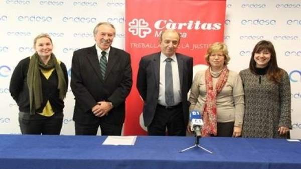 Endesa y Cáritas presentan un proyecto Endesa y Cáritas presentan un proyecto