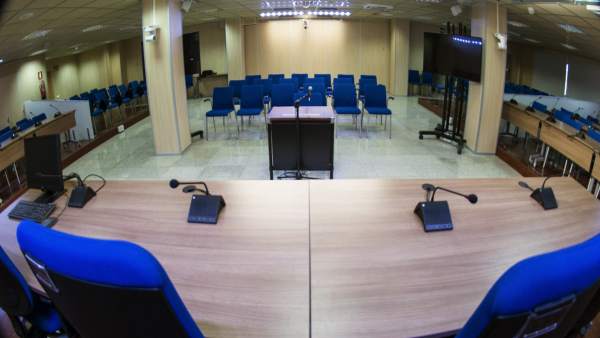 Interior de la sala donde se celebra el juicio del caso Noos Interior de la sala donde se celebra el juicio del caso Noos