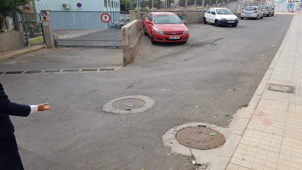 Calle de los colegios en Almería Calle de los colegios en Almería