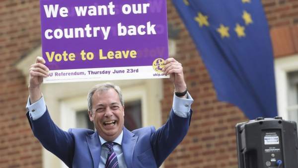 Nigel Farage y el Brexit Nigel Farage y el Brexit
