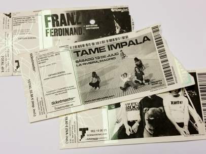 Entradas de conciertos