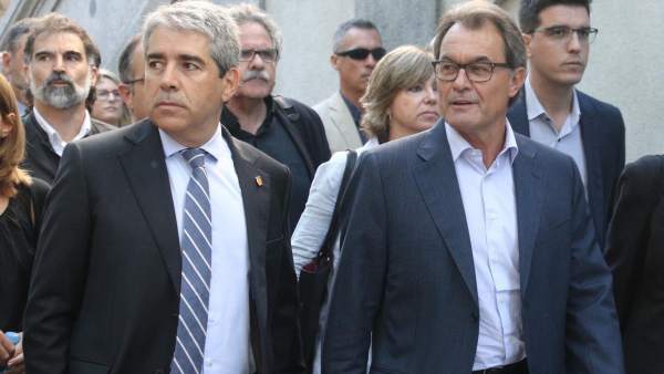 Francesc Homs y Artur Mas Francesc Homs y Artur Mas