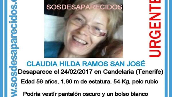 Con La Hallan En Vida Desaparecida Candelaria Mujer A tenerife UpddHntgq