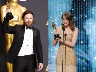 Casey Affleck y Emma Stone