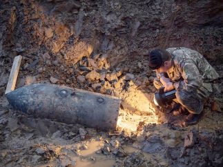 Bomba de la Segunda Guerra Mundial