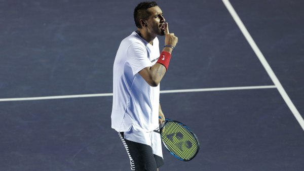 Kyrgios manda callar al público de Acapulco Kyrgios manda callar al público de Acapulco