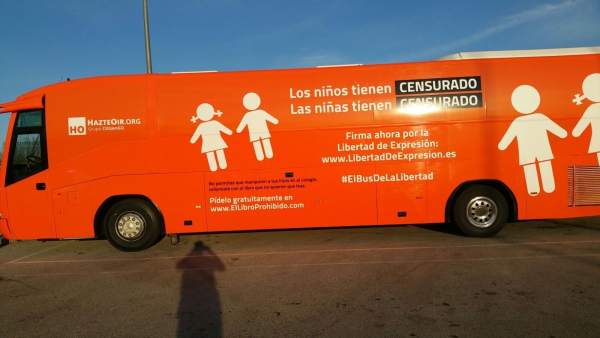 Nuevo autobús de Hazte Oír Nuevo autobús de Hazte Oír