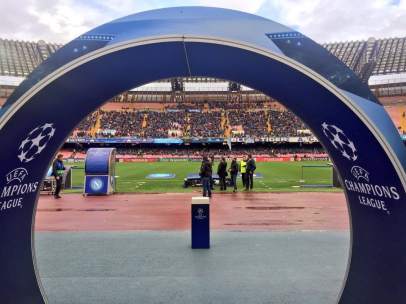 San Paolo antes del Nápoles - Real Madrid