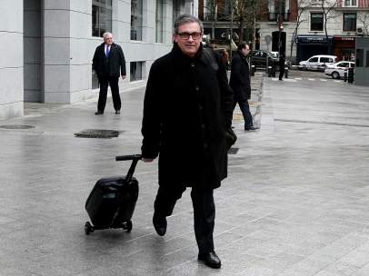 Jordi Pujol Ferrusola llega a la Audiencia Nacional.