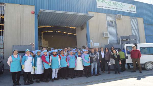 Visita a la cooperativa Espalorquiana en Fuente Vaqueros Visita a la cooperativa Espalorquiana en Fuente Vaqueros