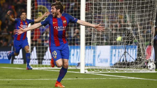 Gol de Sergi Roberto Gol de Sergi Roberto