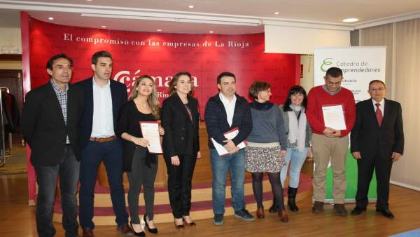 Imagen de la entrega de los premios Imagen de la entrega de los premios