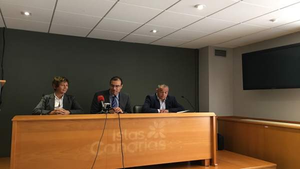 Ida Stier, Pablo Martín Carbajal y Cosme García Ida Stier, Pablo Martín Carbajal y Cosme García