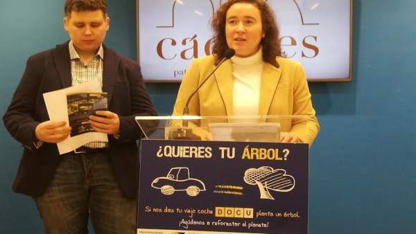 Presentación de la XI campaña 'Tu coche por un árbol' en Cáceres Presentación de la XI campaña 'Tu coche por un árbol' en Cáceres
