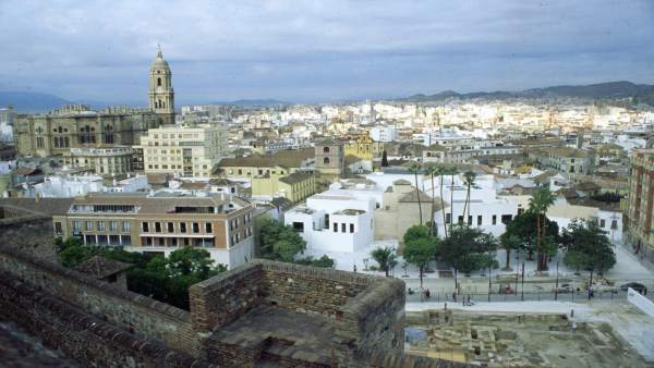 Málaga, vistas, turismo, turistas, catedral Málaga, vistas, turismo, turistas, catedral