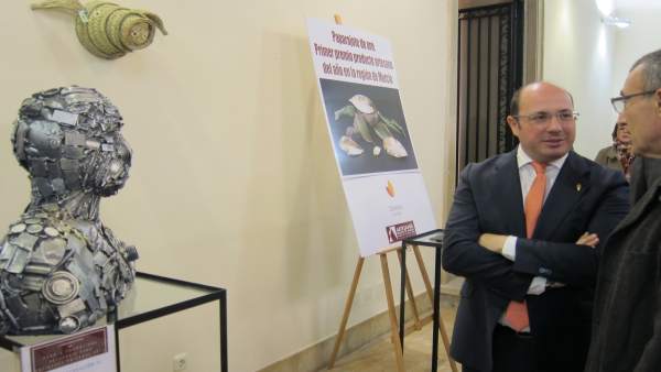 Pedro Antonio Sánchez, inaugura la exposición Pedro Antonio Sánchez, inaugura la exposición