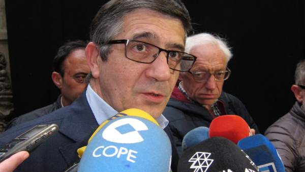 El candidato a secretario general del PSOE Patxi El candidato a secretario general del PSOE Patxi