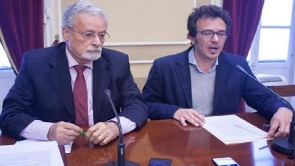 El Defensor del Pueblo andaluz con el alcalde de Cádiz El Defensor del Pueblo andaluz con el alcalde de Cádiz