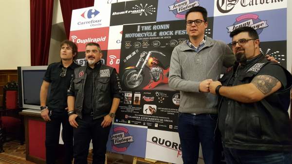 Presentación del The Ronin Motorcycle Rock Fest Presentación del The Ronin Motorcycle Rock Fest