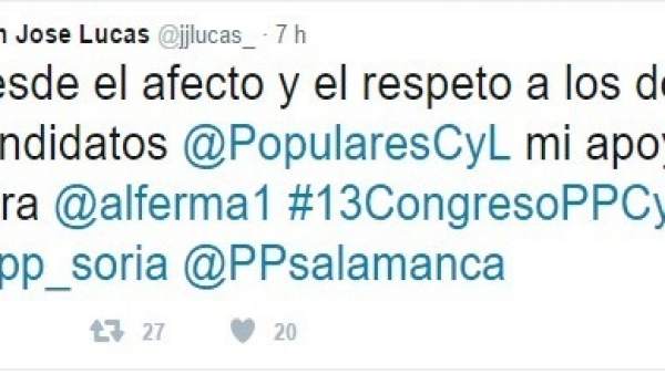 Tuit de Juan José Lucas Tuit de Juan José Lucas