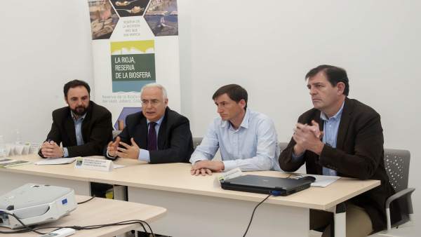 Ceniceros, durante su intervención Ceniceros, durante su intervención