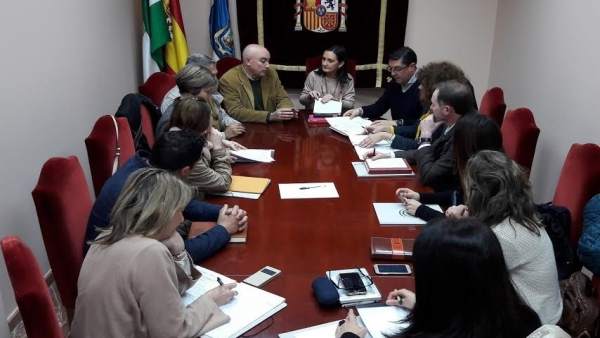 Reunión sobre el Catastro en la Subdelegación de Huelva. Reunión sobre el Catastro en la Subdelegación de Huelva.